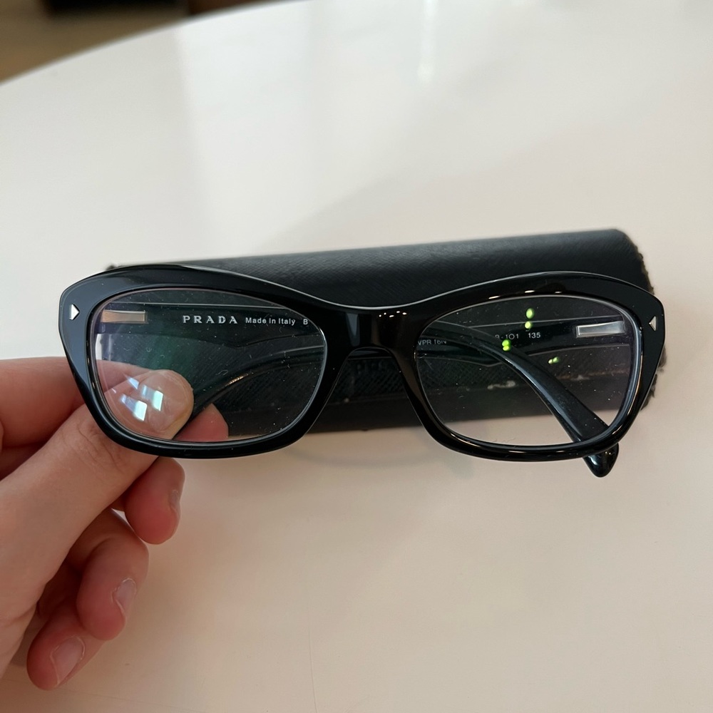 Prada eyeglass frames